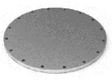 Глухой фланец ISO-F CBVAC — внешний вид